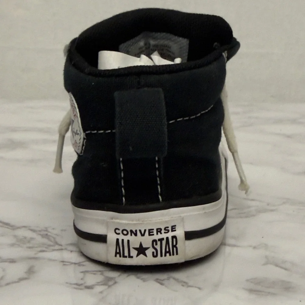 Converse Chuck Taylor All Star Hi-Top Sneaker Baby Toddler Size 5‎ Black White